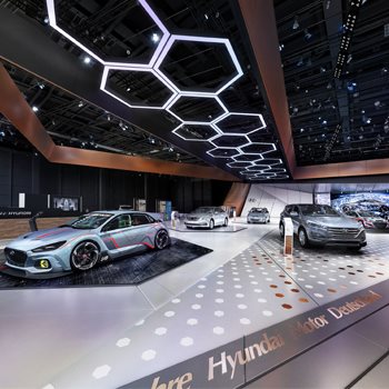 【HYUNDAI】 展台设计分享