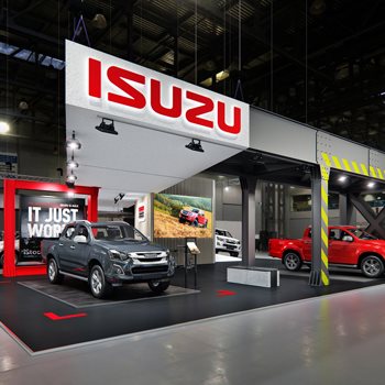 【ISUZU】展台设计分享