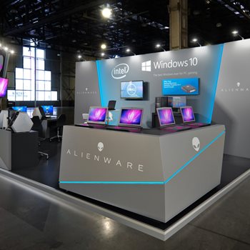 【ALIENWARE】展台设计分享