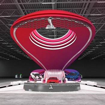 【Ford Shelby】展台设计分享