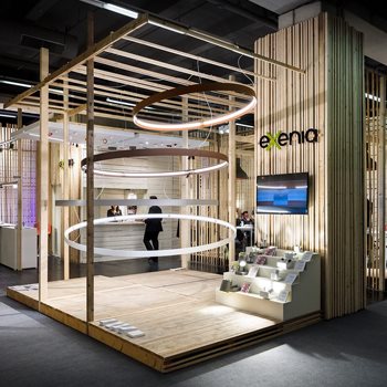 【exenia】2018 法兰克福_光+建筑 展台设计分享
