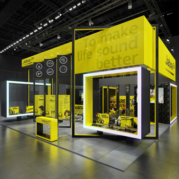 【JABRA CES 】展台设计分享