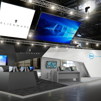 【ALIENWARE/DELL】展台设计分享