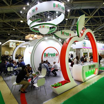 【Be Fresh】 展台设计分享