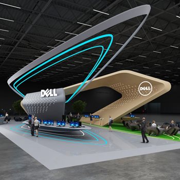 【DELL】 展台设计分享