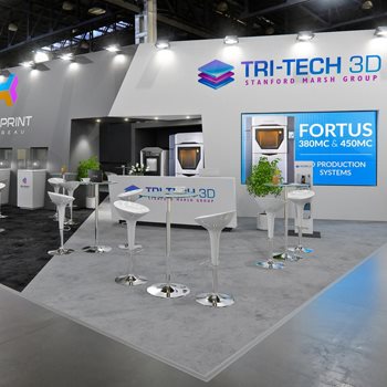 【3D PRINT/TRI-TECH 3D】展台设计分享