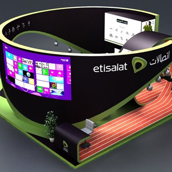 【etisalat】展台设计分享