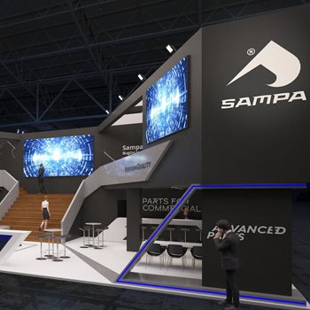 【SAMPA】展台设计分享