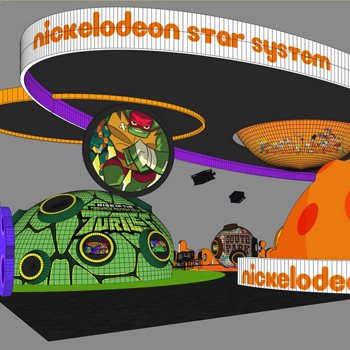 【nickelodeon】展台设计分享