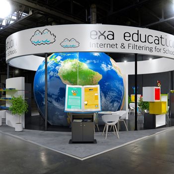 【exa education】展台设计分享