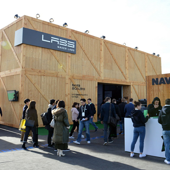 【NAVER LABS】2019年1月CES展台设计分享