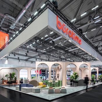 【Burotime】2018年科隆办公家具展（ORGATEC）展台设计分享