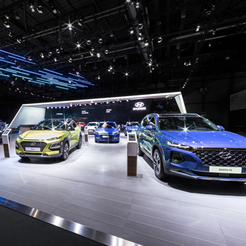 【HYUNDAI】2018展台设计分享