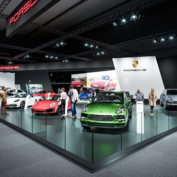 【Porsche】展台设计分享