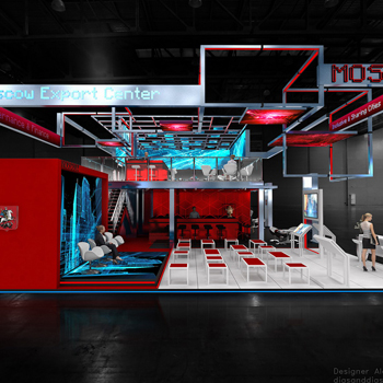 【moskvy】展台设计分享