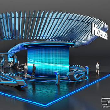 【Hisense】展台设计分享