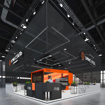 【UMMC STEEL】展台设计分享