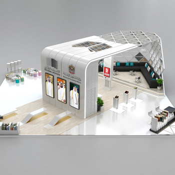 【NATIONAL ARCHIVE UAE CONCEPT DESIGN 】展台设计分享