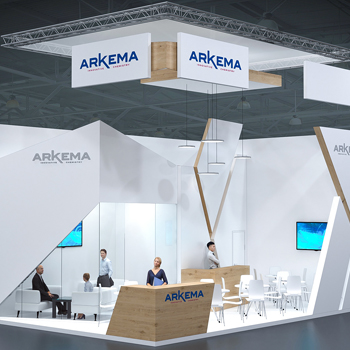 【ARKEMA】国外展台设计分享