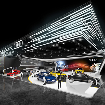 【AUDI】国外展台设计分享