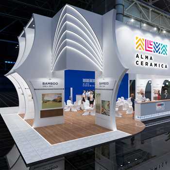 【ALMA CERAMIKA】 国外展台设计分享