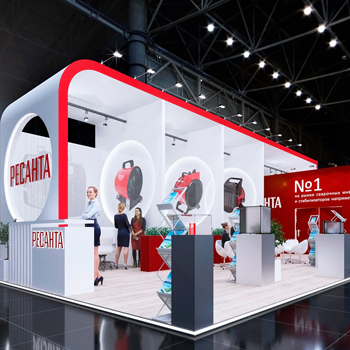 【РЕСАНТА】 展台设计分享