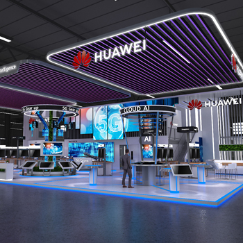 【Huawei】 展台设计分享