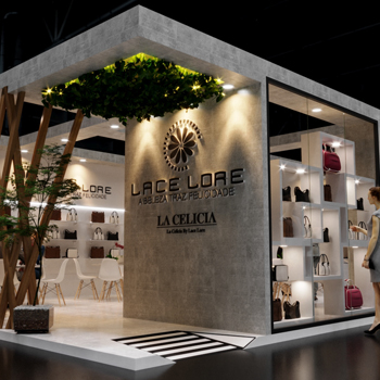 【Lace e Lore】展台设计分享