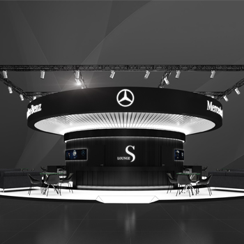 【Mercedes-Benz】展台设计分享