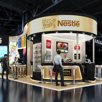 【Nestle 】展台设计分享