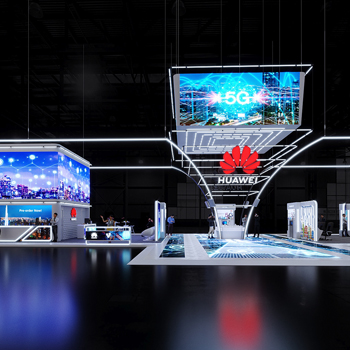 【Huawei】展台设计分享