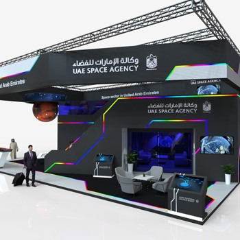【UAE SPACE AGENCY AIRSHOW】展台设计分享