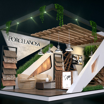 【Porcelanosa】展台设计分享