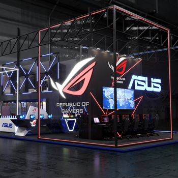 【ASUS】展台设计分享