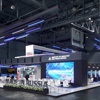【Minpromtorg Russia】展台设计分享