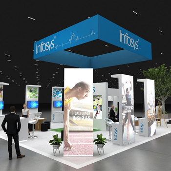 【INFOSYS】展台设计分享