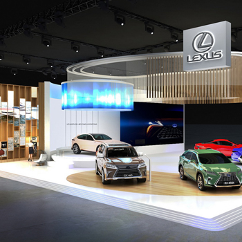 【LEXUS】展台设计分享