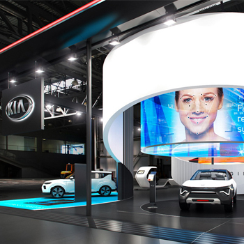 【KIA】展台设计分享
