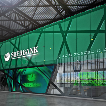 【Sberbank】展台设计分享
