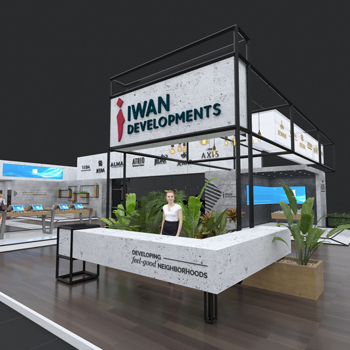 【IWAN DEVELOPMENTS】展台设计分享