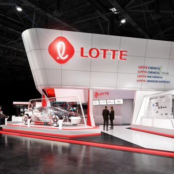 【LOTTE】展台设计分享