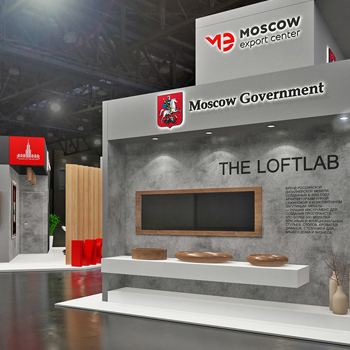 【Moscow Export Center】展台设计分享