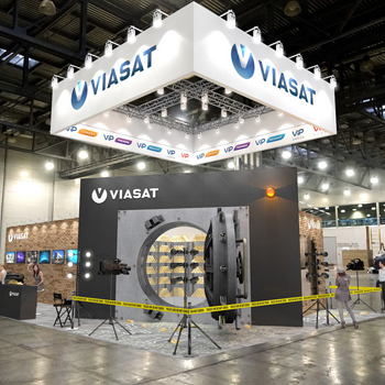 【VIASAT】展台设计分享