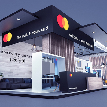 【MASTERCARD】展台设计分享