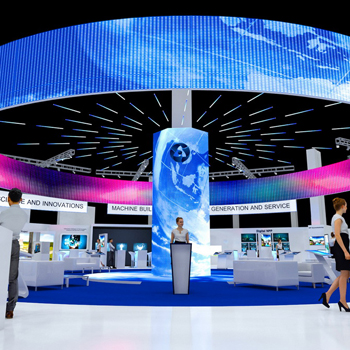 【ROSATOM】展台设计分享