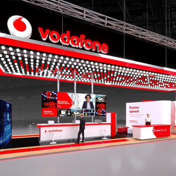 【Vodafone】展台设计分享