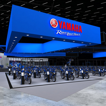 【Yamaha】展台设计分享