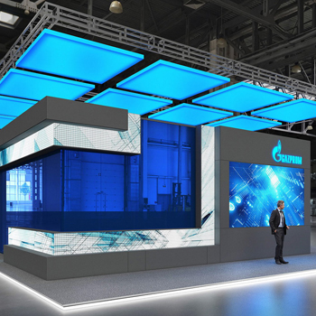 【Gazprom】展台设计分享