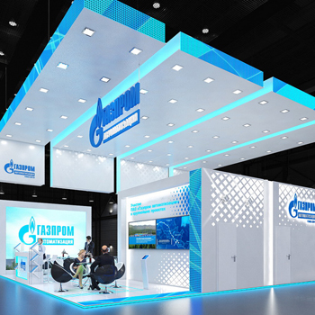【Gazprom】展台设计分享