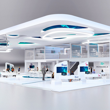 【MUBADALA】展台设计分享